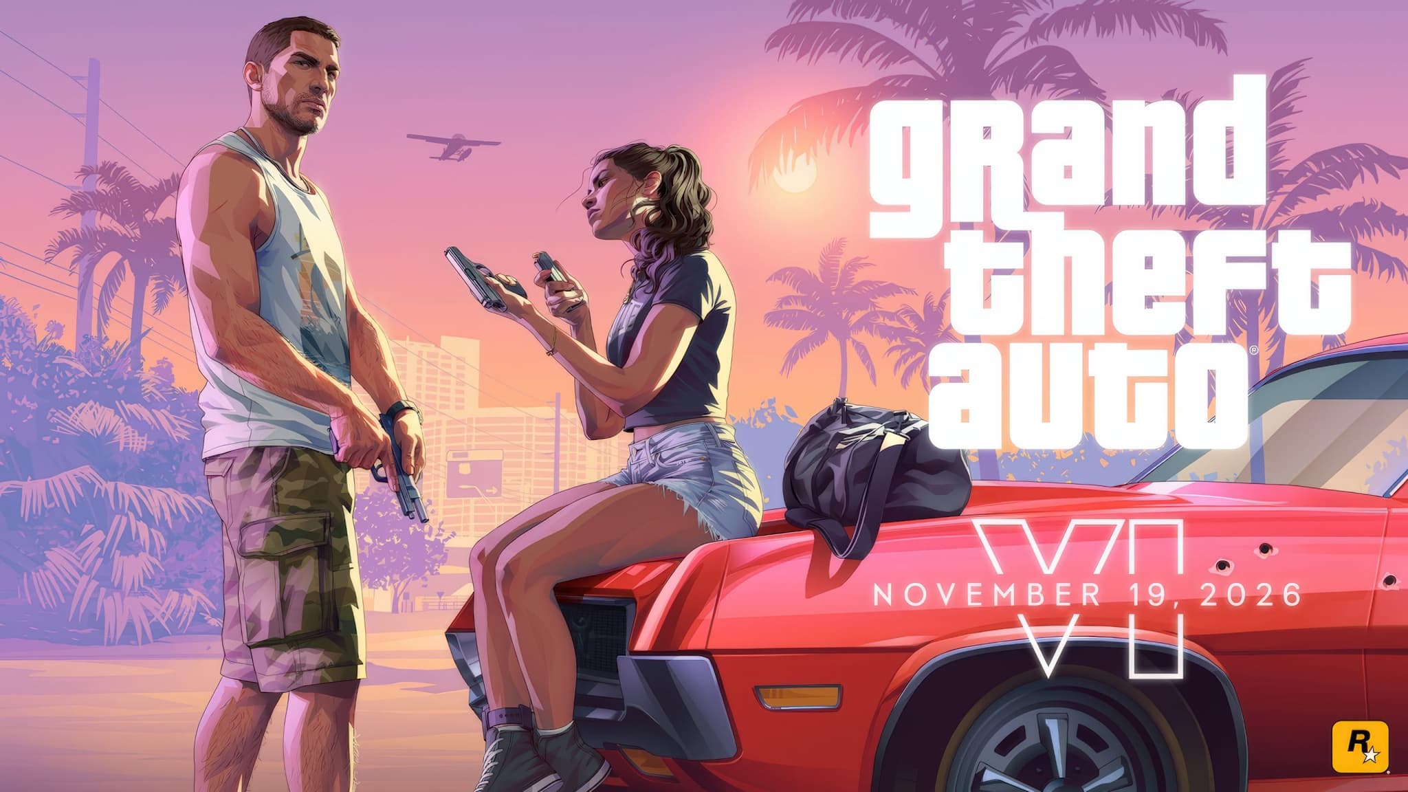 GTA 6 : la bande-annonce de lancement dévoilée, 90 secondes capturées sur PS5