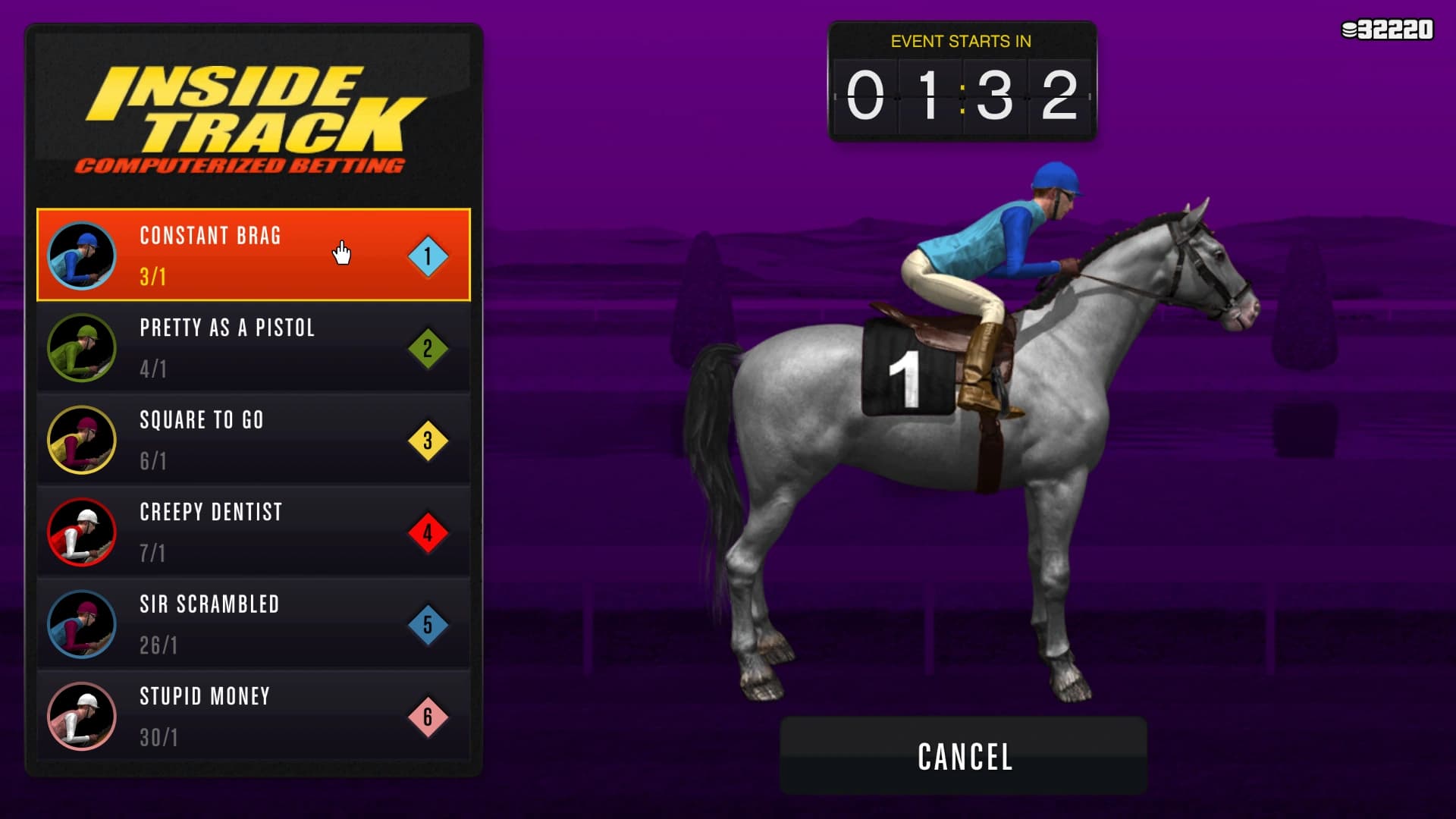 GTA Online Inside Track Guide: How to Bet on Horse Racing at the Casino